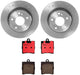Brembo Brembo Disc Brake Pad and Rotor Kits KTX0055 Autofit