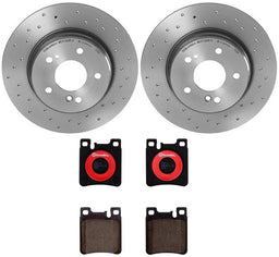Brembo Brembo Disc Brake Pad and Rotor Kits KTX0059 Autofit