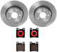 Brembo Brembo Disc Brake Pad and Rotor Kits KTX0059 Autofit