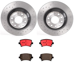 Brembo Brembo Disc Brake Pad and Rotor Kits KTX0060 Autofit