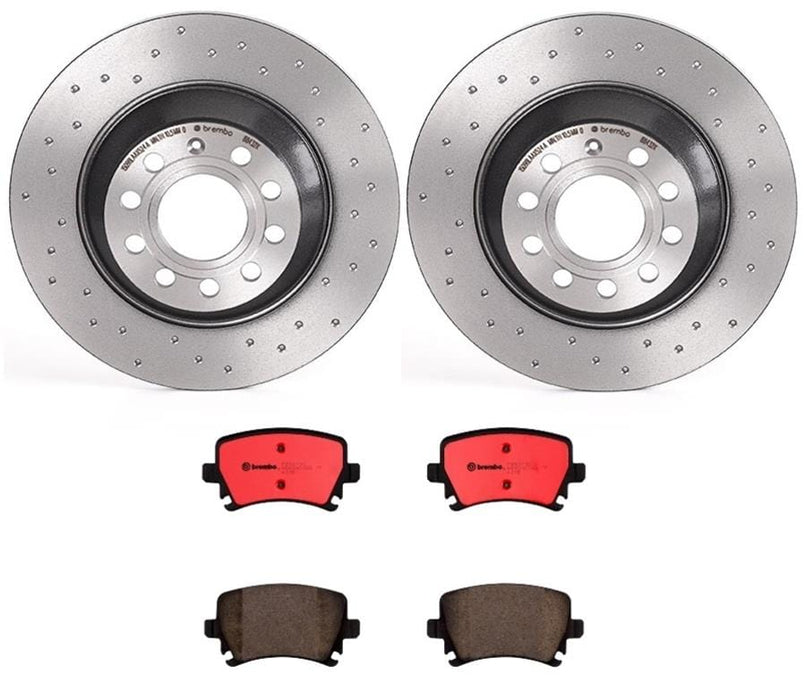 Brembo Brembo Disc Brake Pad and Rotor Kits KTX0060 Autofit