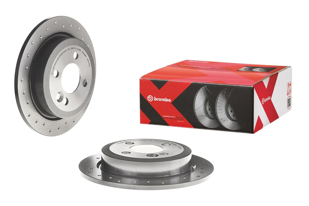 Brembo Brembo Disc Brake Pad and Rotor Kits KTX0062 Autofit