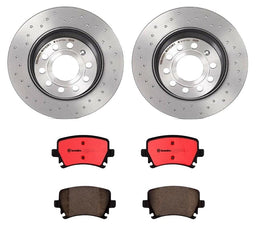 Brembo Brembo Disc Brake Pad and Rotor Kits KTX0065 Autofit