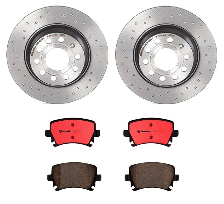 Brembo Brembo Disc Brake Pad and Rotor Kits KTX0065 Autofit