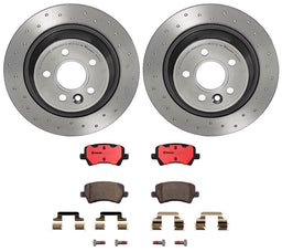Brembo Brembo Disc Brake Pad and Rotor Kits KTX0066 Autofit