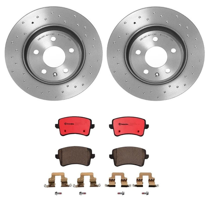 Brembo Brembo Disc Brake Pad and Rotor Kits KTX0067 Autofit