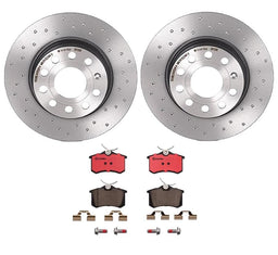 Brembo Brembo Disc Brake Pad and Rotor Kits KTX0069 Autofit