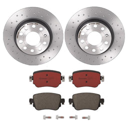Brembo Brembo Disc Brake Pad and Rotor Kits KTX0070 Autofit
