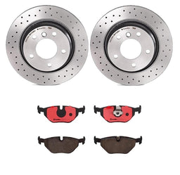 Brembo Brembo Disc Brake Pad and Rotor Kits KTX0071 Autofit