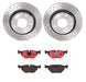 Brembo Brembo Disc Brake Pad and Rotor Kits KTX0071 Autofit