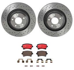 Brembo Brembo Disc Brake Pad and Rotor Kits KTX0072 Autofit