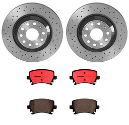 Brembo Brembo Disc Brake Pad and Rotor Kits KTX0074 Autofit