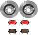 Brembo Brembo Disc Brake Pad and Rotor Kits KTX0074 Autofit