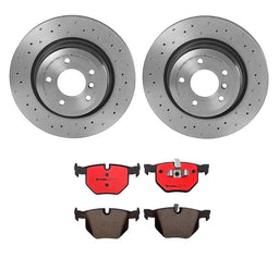 Brembo Brembo Disc Brake Pad and Rotor Kits KTX0075 Autofit