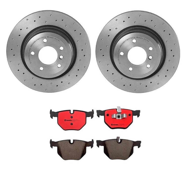 Brembo Brembo Disc Brake Pad and Rotor Kits KTX0075 Autofit