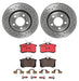 Brembo Brembo Disc Brake Pad and Rotor Kits KTX0076 Autofit