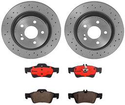 Brembo Brembo Disc Brake Pad and Rotor Kits KTX0078 Autofit