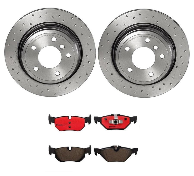 Brembo Brembo Disc Brake Pad and Rotor Kits KTX0079 Autofit