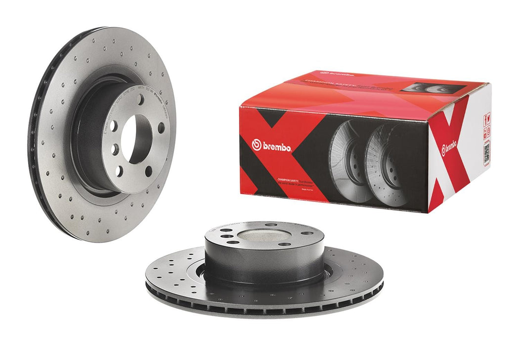 Brembo Brembo Disc Brake Pad and Rotor Kits KTX0080 Autofit