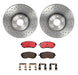 Brembo Brembo Disc Brake Pad and Rotor Kits KTX0082 Autofit