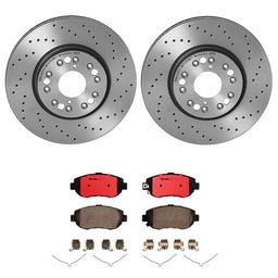 Brembo Brembo Disc Brake Pad and Rotor Kits KTX0083 Autofit