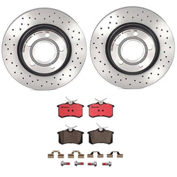 Brembo Brembo Disc Brake Pad and Rotor Kits KTX0089 Autofit