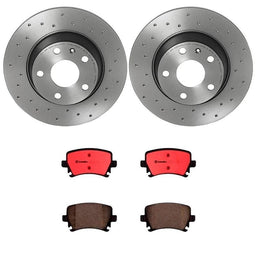 Brembo Brembo Disc Brake Pad and Rotor Kits KTX0097 Autofit