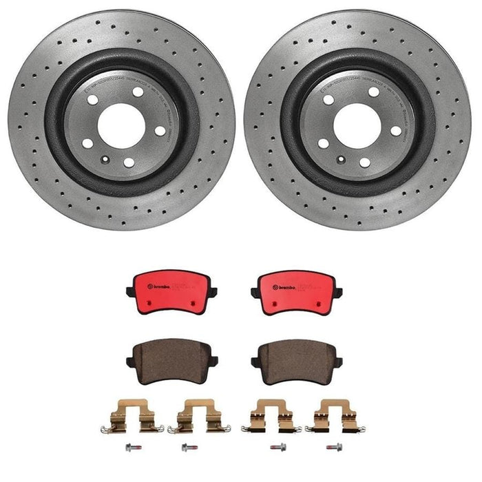Brembo Brembo Disc Brake Pad and Rotor Kits KTX0100 Autofit