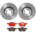 Brembo Brembo Disc Brake Pad and Rotor Kits KTX0102 Autofit