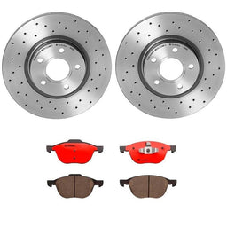 Brembo Brembo Disc Brake Pad and Rotor Kits KTX0111 Autofit