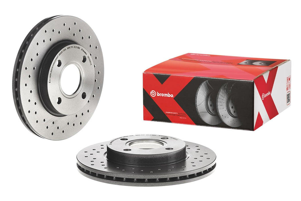 Brembo Brembo Disc Brake Pad and Rotor Kits KTX0114 Autofit