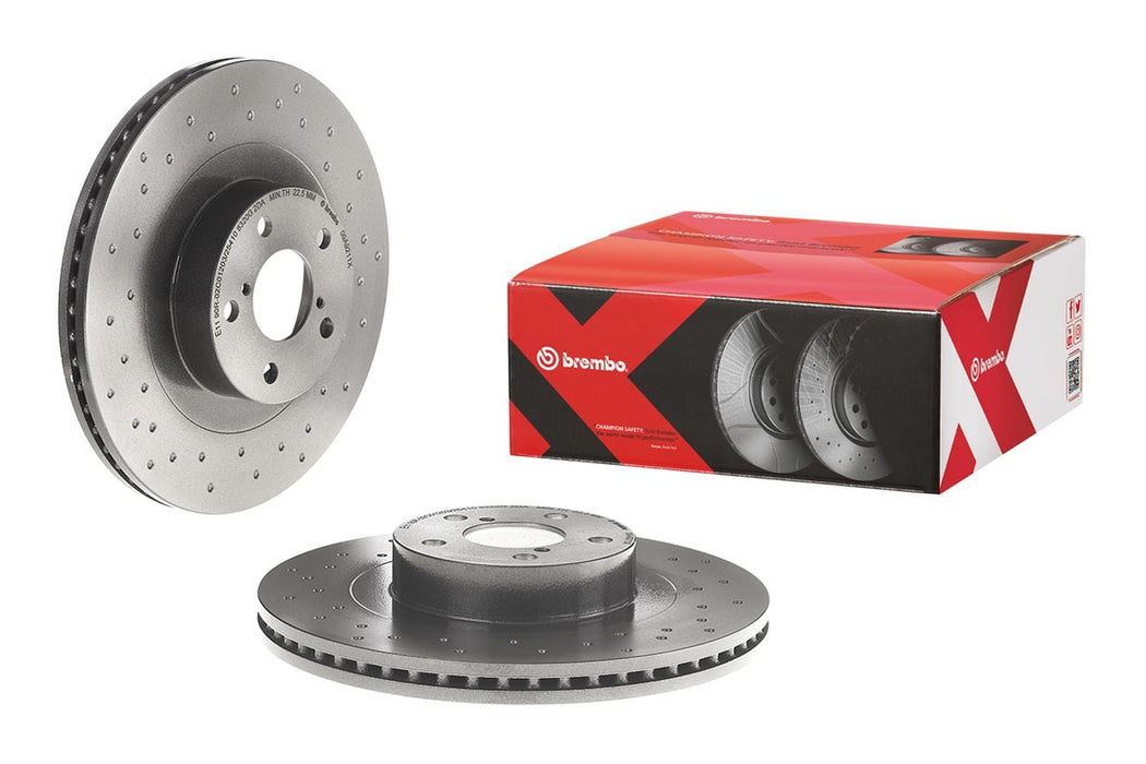 Brembo Brembo Disc Brake Pad and Rotor Kits KTX0134 Autofit