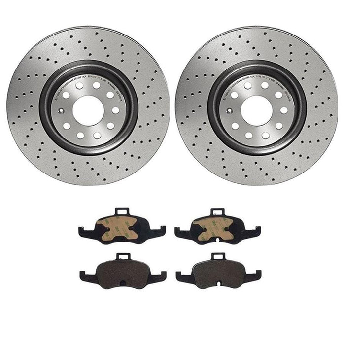 Brembo Brembo Disc Brake Pad and Rotor Kits KTX0139 Autofit