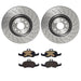 Brembo Brembo Disc Brake Pad and Rotor Kits KTX0139 Autofit