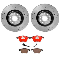Brembo Brembo Disc Brake Pad and Rotor Kits KTX0140 Autofit