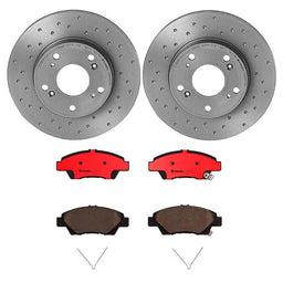 Brembo Brembo Disc Brake Pad and Rotor Kits KTX0143 Autofit
