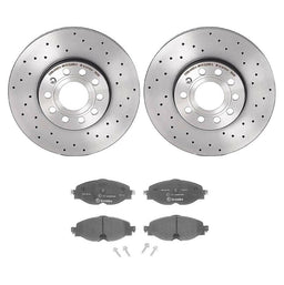 Brembo Brembo Disc Brake Pad and Rotor Kits KTX0144 Autofit