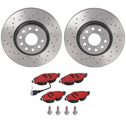 Brembo Brembo Disc Brake Pad and Rotor Kits KTX0146 Autofit