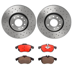 Brembo Brembo Disc Brake Pad and Rotor Kits KTX0149 Autofit