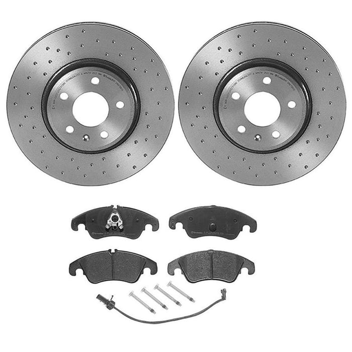 Brembo Brembo Disc Brake Pad and Rotor Kits KTX0152 Autofit