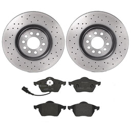 Brembo Brembo Disc Brake Pad and Rotor Kits KTX0153 Autofit