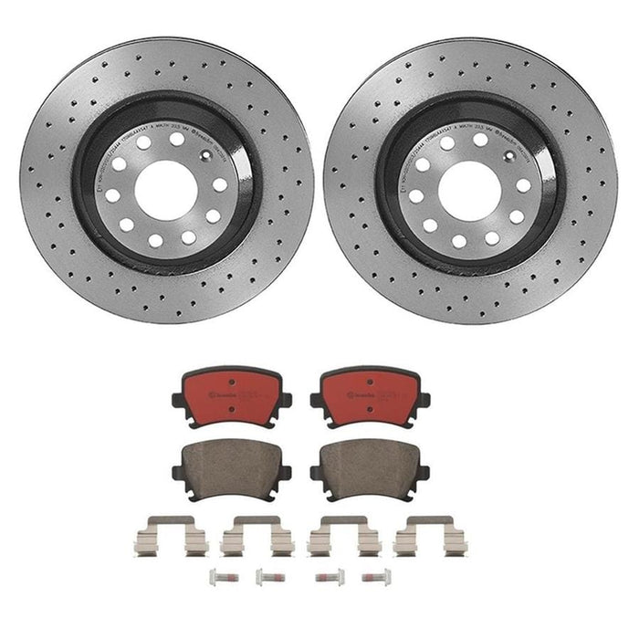 Brembo Brembo Disc Brake Pad and Rotor Kits KTX0155 Autofit