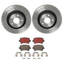 Brembo Brembo Disc Brake Pad and Rotor Kits KTX0156 Autofit