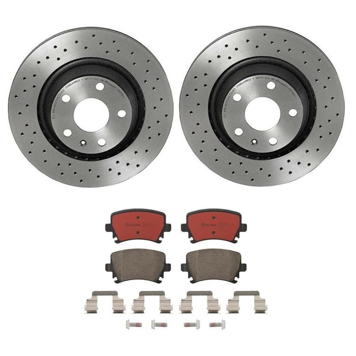 Brembo Brembo Disc Brake Pad and Rotor Kits KTX0156 Autofit