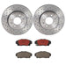 Brembo Brembo Disc Brake Pad and Rotor Kits KTX0158 Autofit