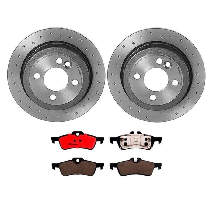 Brembo Brembo Disc Brake Pad and Rotor Kits KTX0160 Autofit