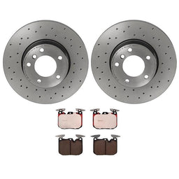 Brembo Brembo Disc Brake Pad and Rotor Kits KTX0161 Autofit