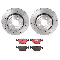 Brembo Brembo Disc Brake Pad and Rotor Kits KTX0163 Autofit