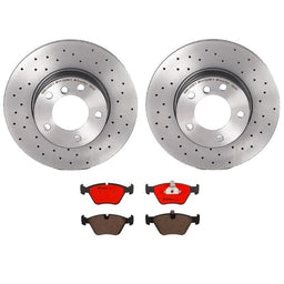 Brembo Brembo Disc Brake Pad and Rotor Kits KTX0168 Autofit