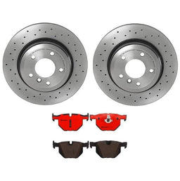 Brembo Brembo Disc Brake Pad and Rotor Kits KTX0171 Autofit